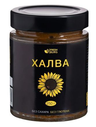 Паста-халва из семян подсолнечника без сахара Freshburg (250 г)